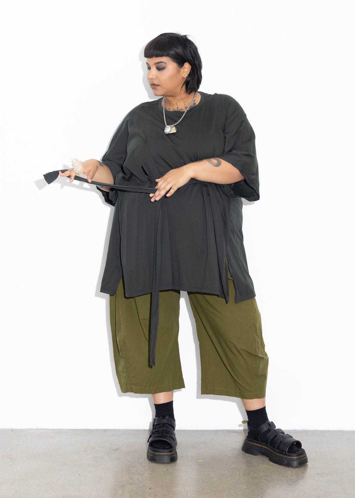 Wrap Tee - Verde