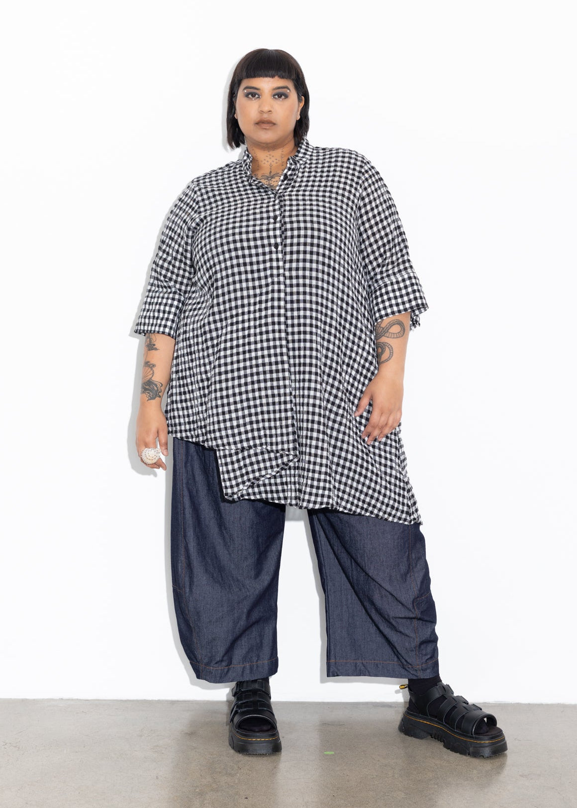 Folds Shirt - Gingham
