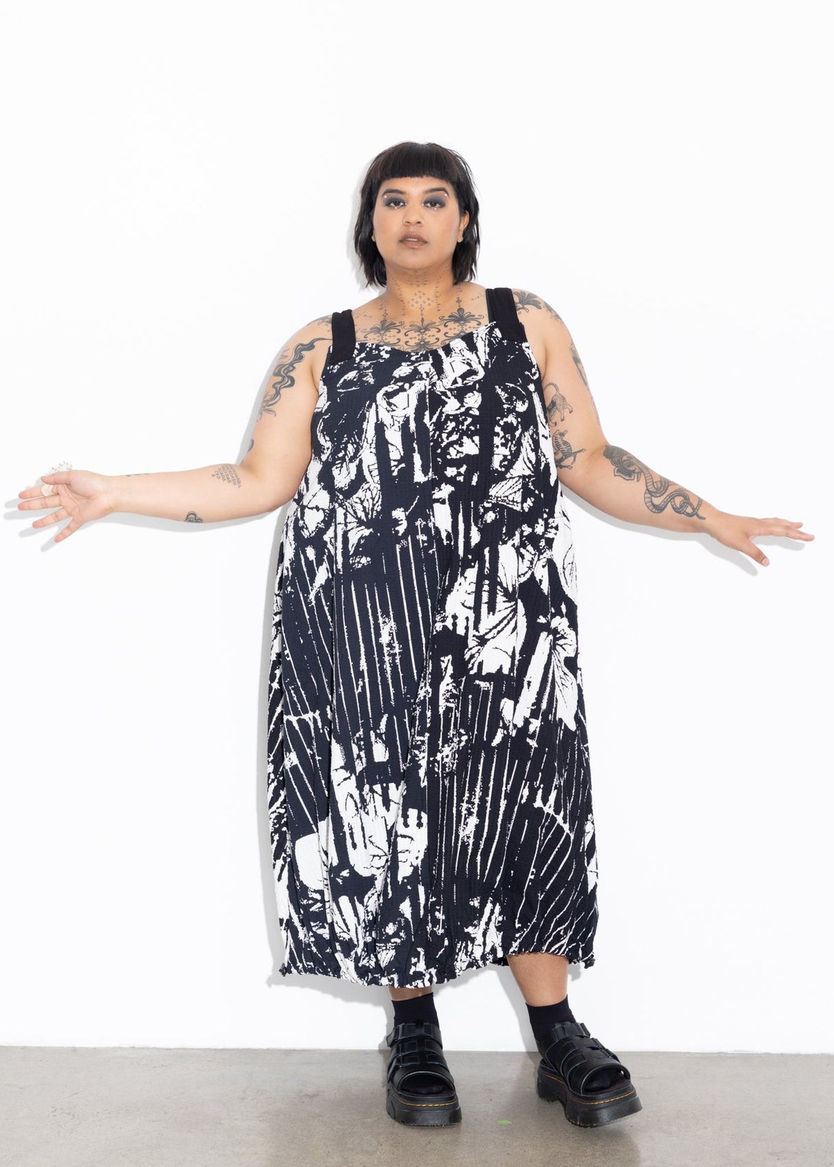 Bubble Pinnie - Foliage Print