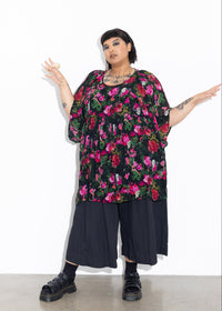 Zoe Top - Floral Study