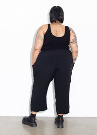Wide Hem Pant - Black