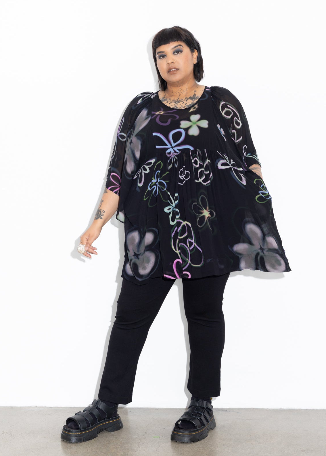 Zoe Top - Glow Daisy