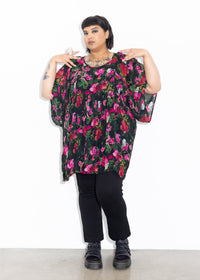 Zoe Top - Floral Study