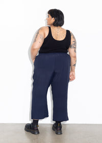 Wide Hem Pant - Midnight