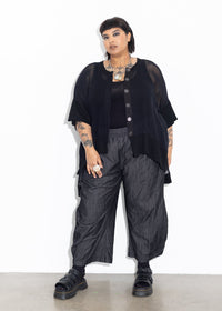 Net Cardi - Black