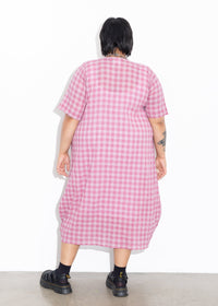 Vault Dress - Pink Check