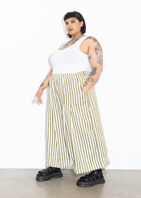 Culotte - Olive Stripe