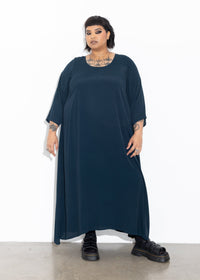 Florence Dress - Moody Blue