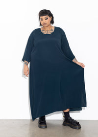 Florence Dress - Moody Blue