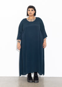 Florence Dress - Moody Blue