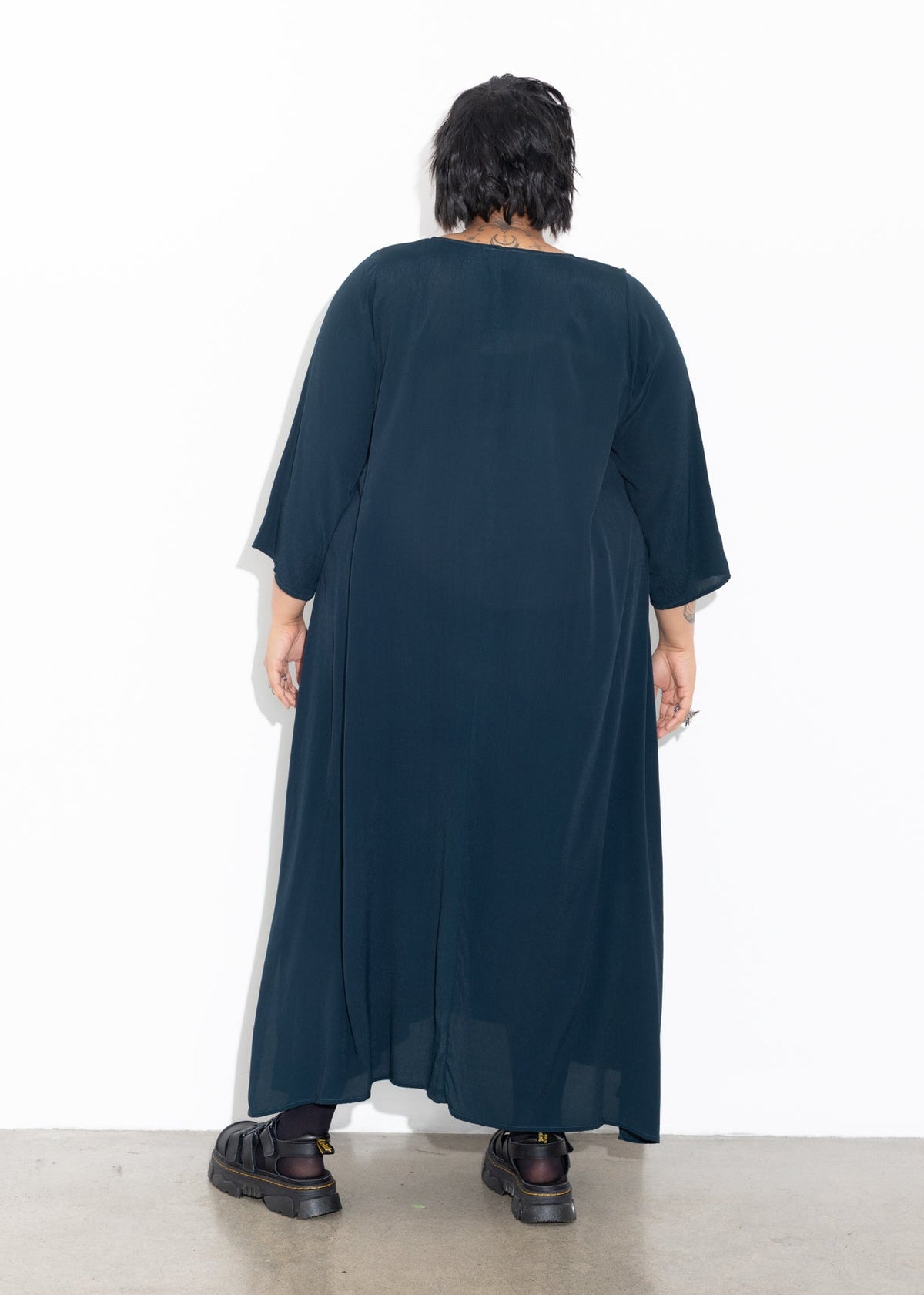 Florence Dress - Moody Blue