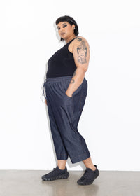 Jogger - Dark Chambray