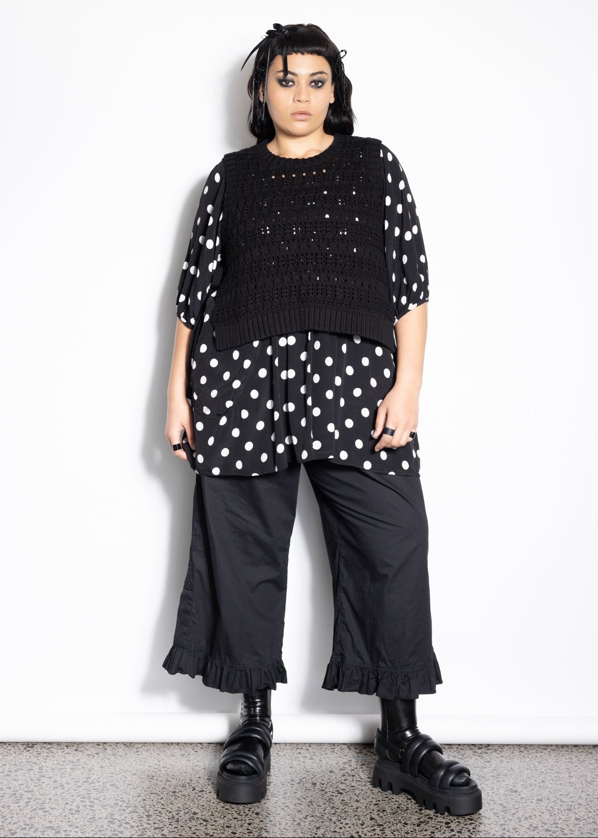 Lani Vest - Black