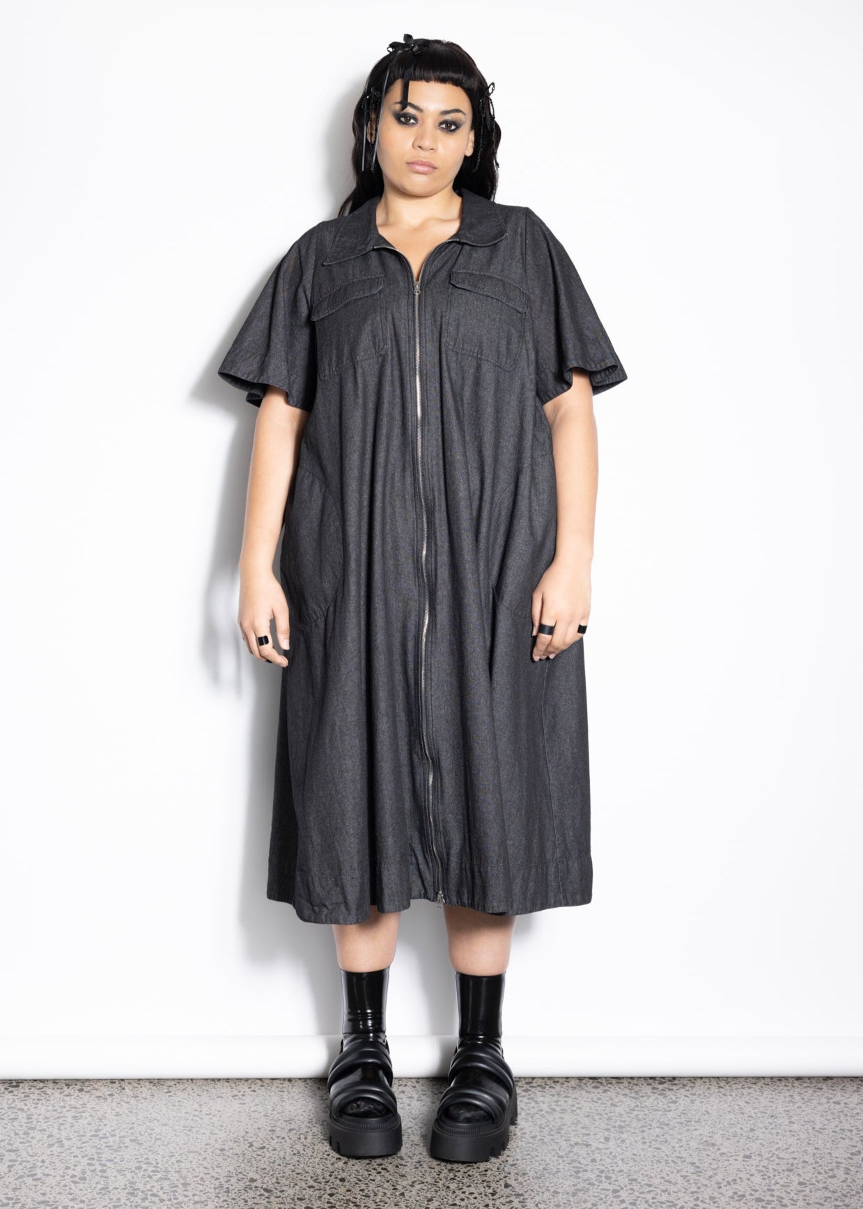 Chore Dress - Black