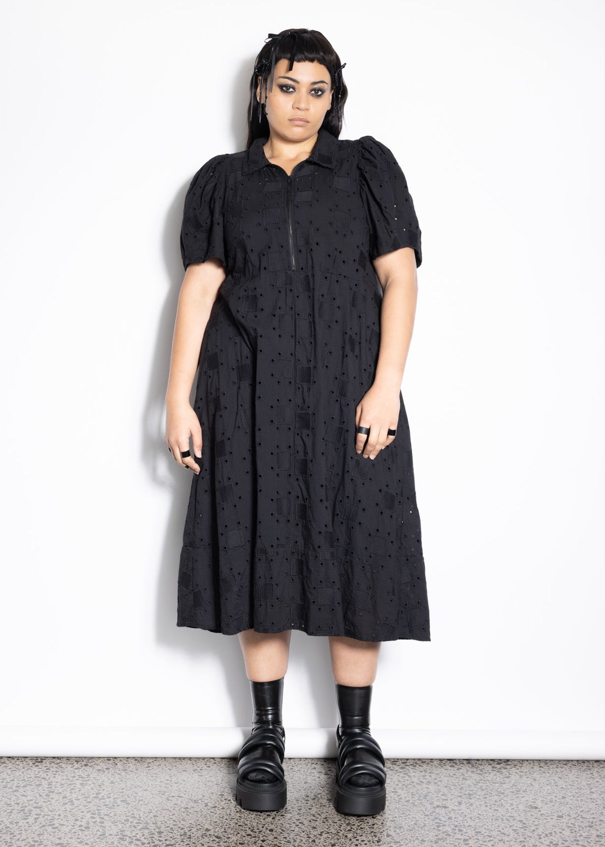 Zippy Dress - Black