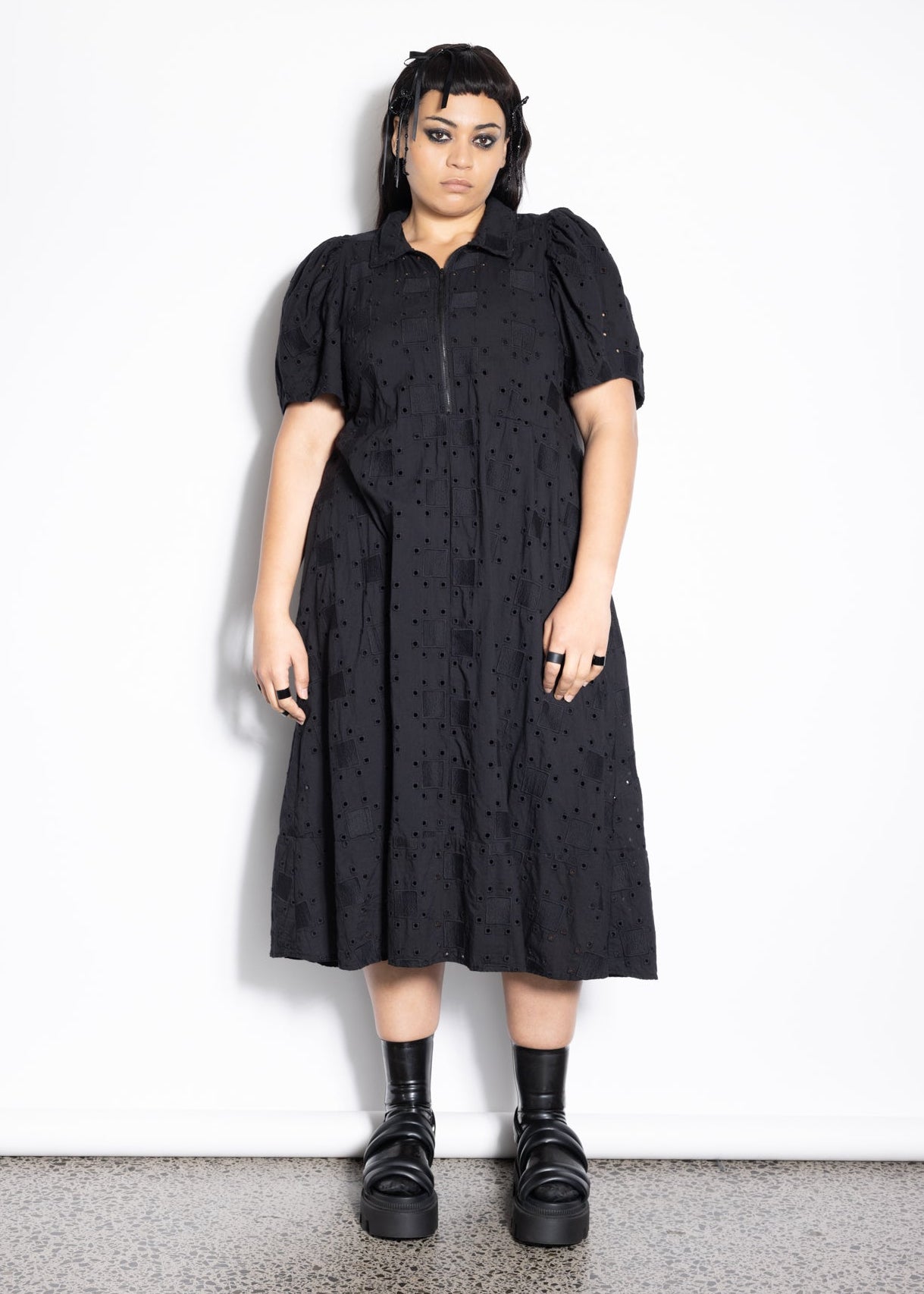 Zippy Dress - Black