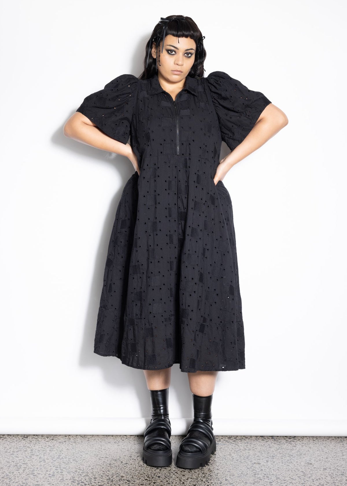 Zippy Dress - Black