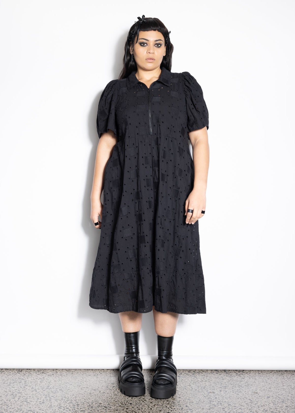 Zippy Dress - Black