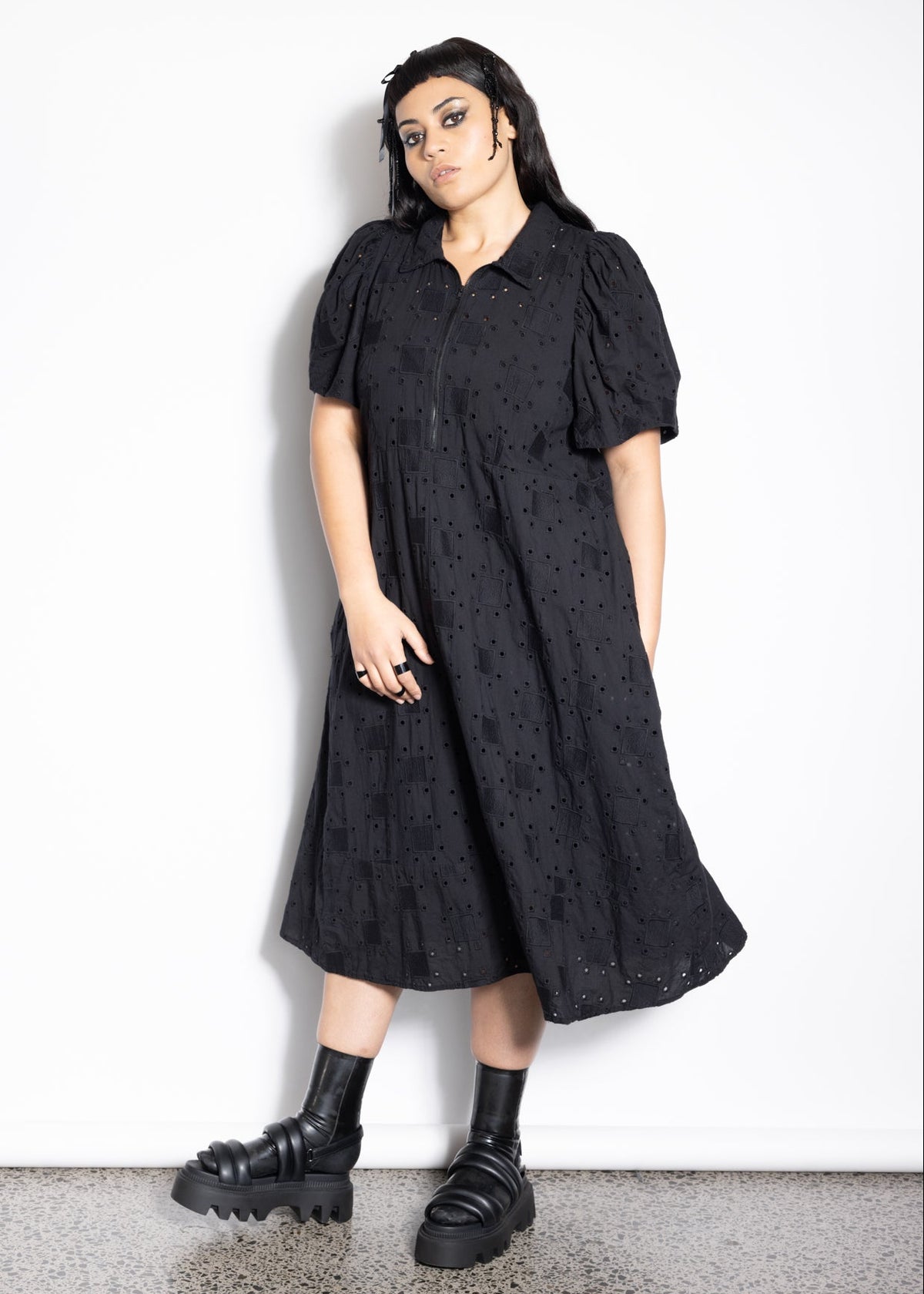 Zippy Dress - Black