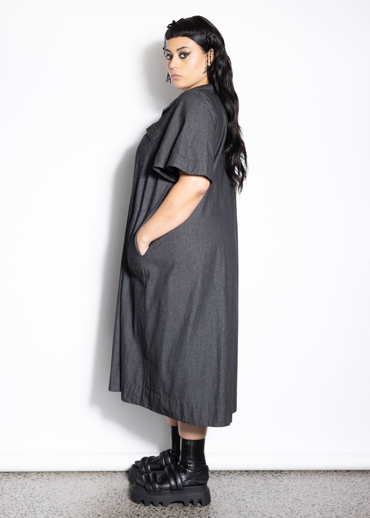 Chore Dress - Black