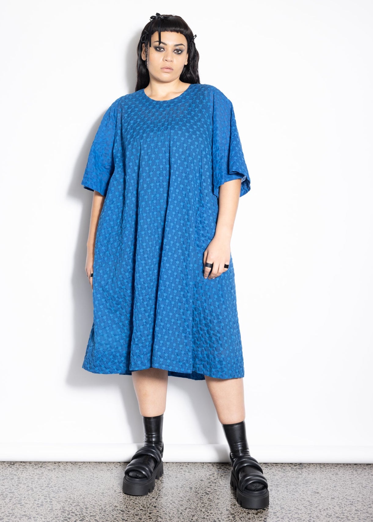 Waiheke Dress - Blue