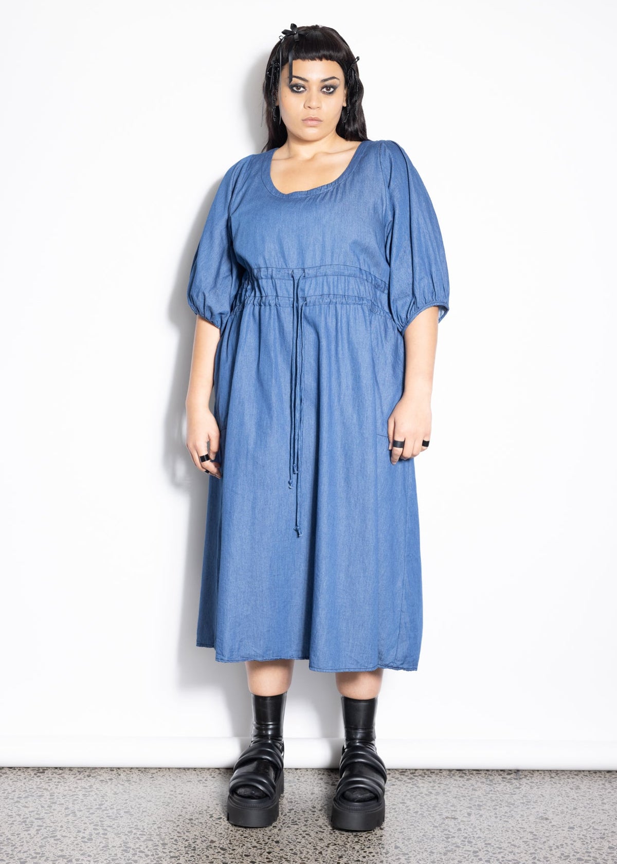 Taylor Dress - Chambray