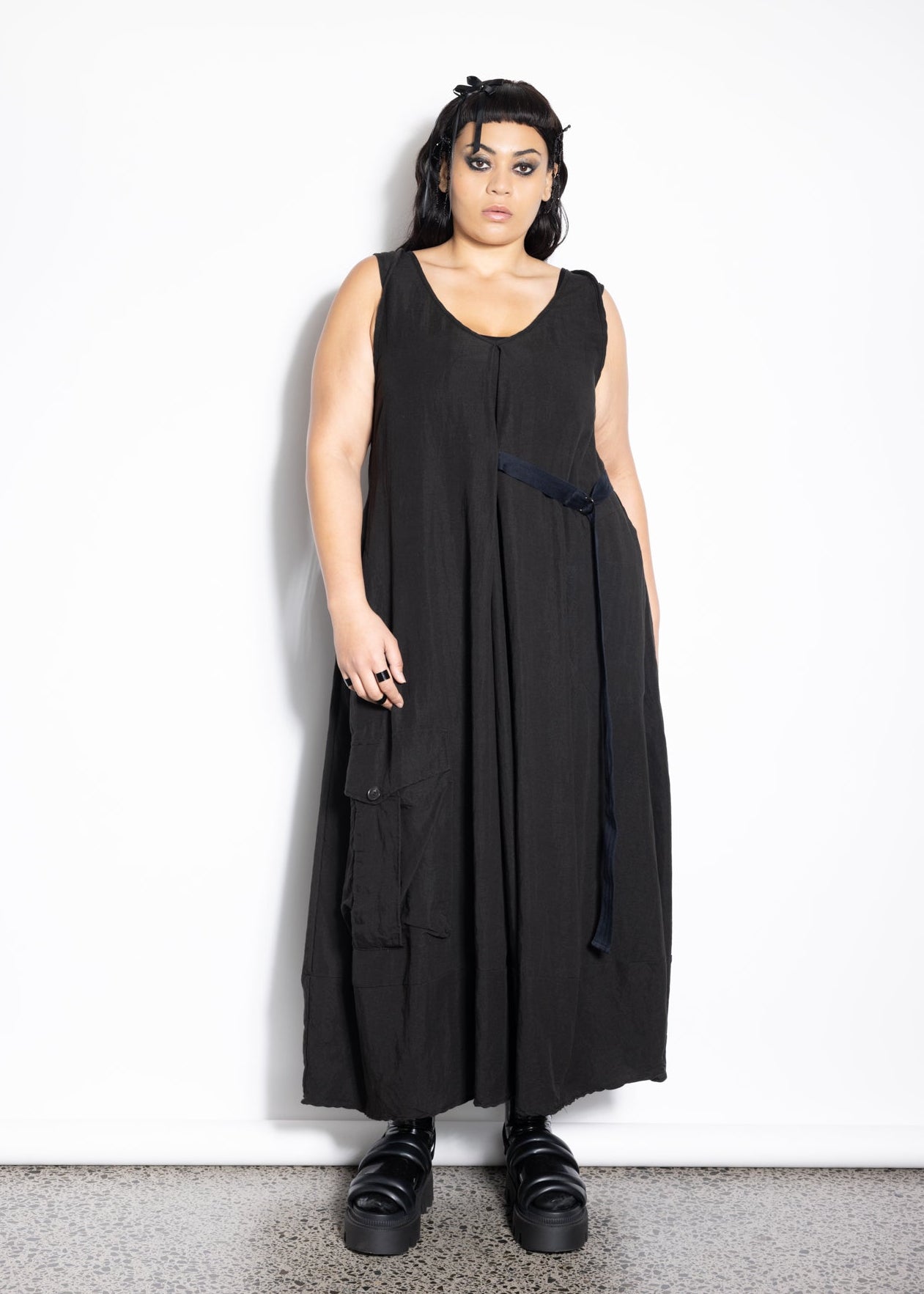 Ocean Dress - Black