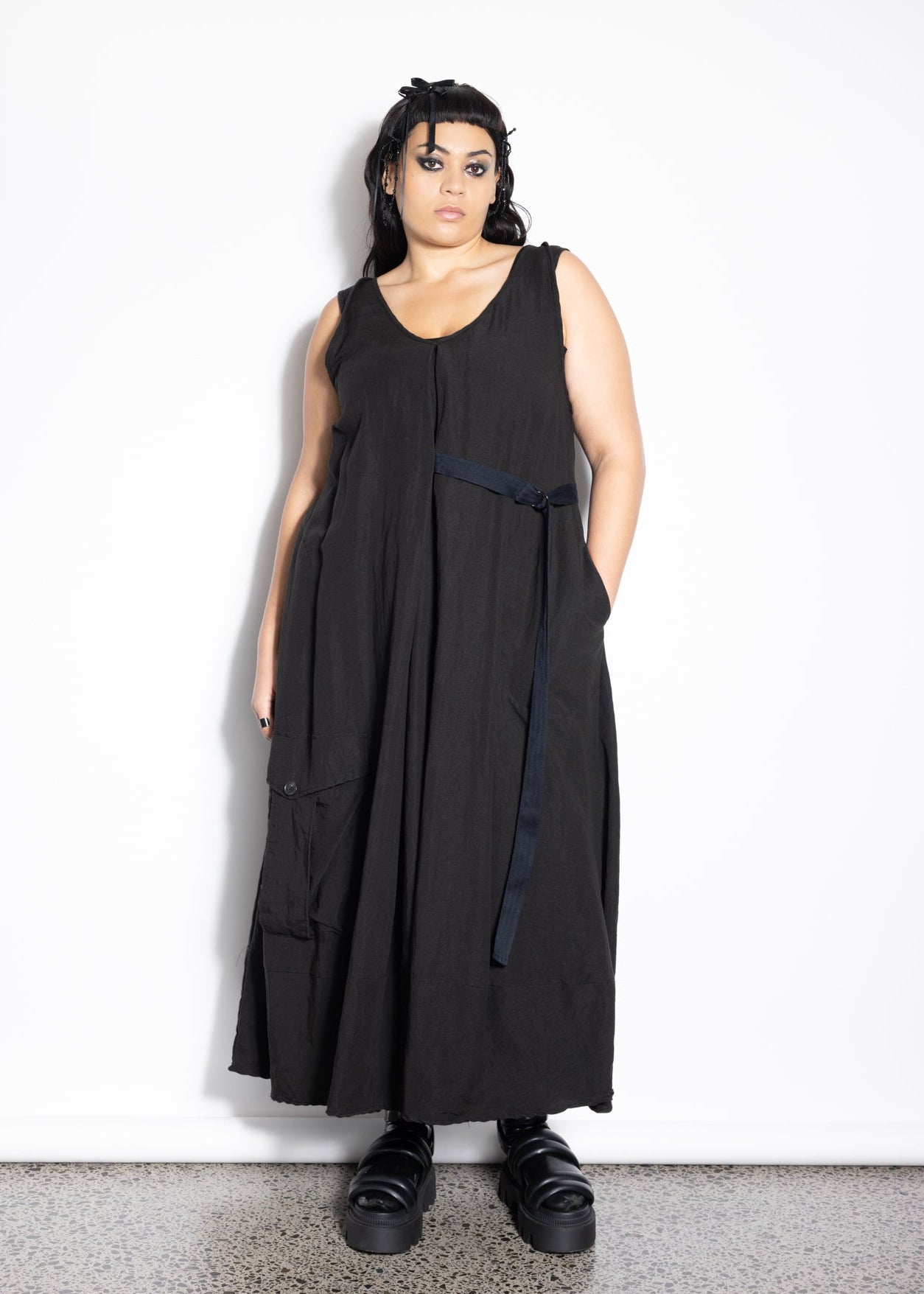 Ocean Dress - Black