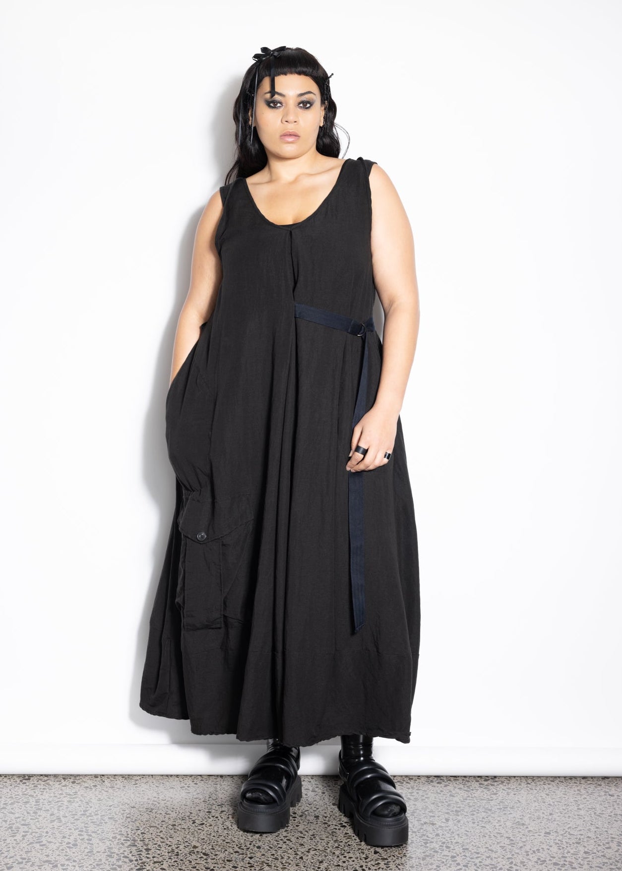 Ocean Dress - Black