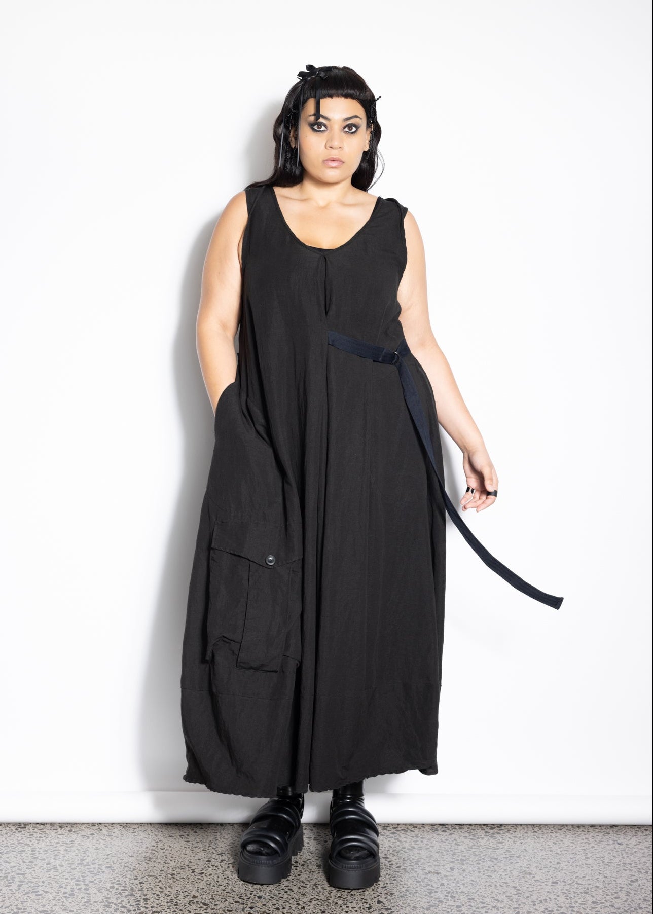 Ocean Dress - Black