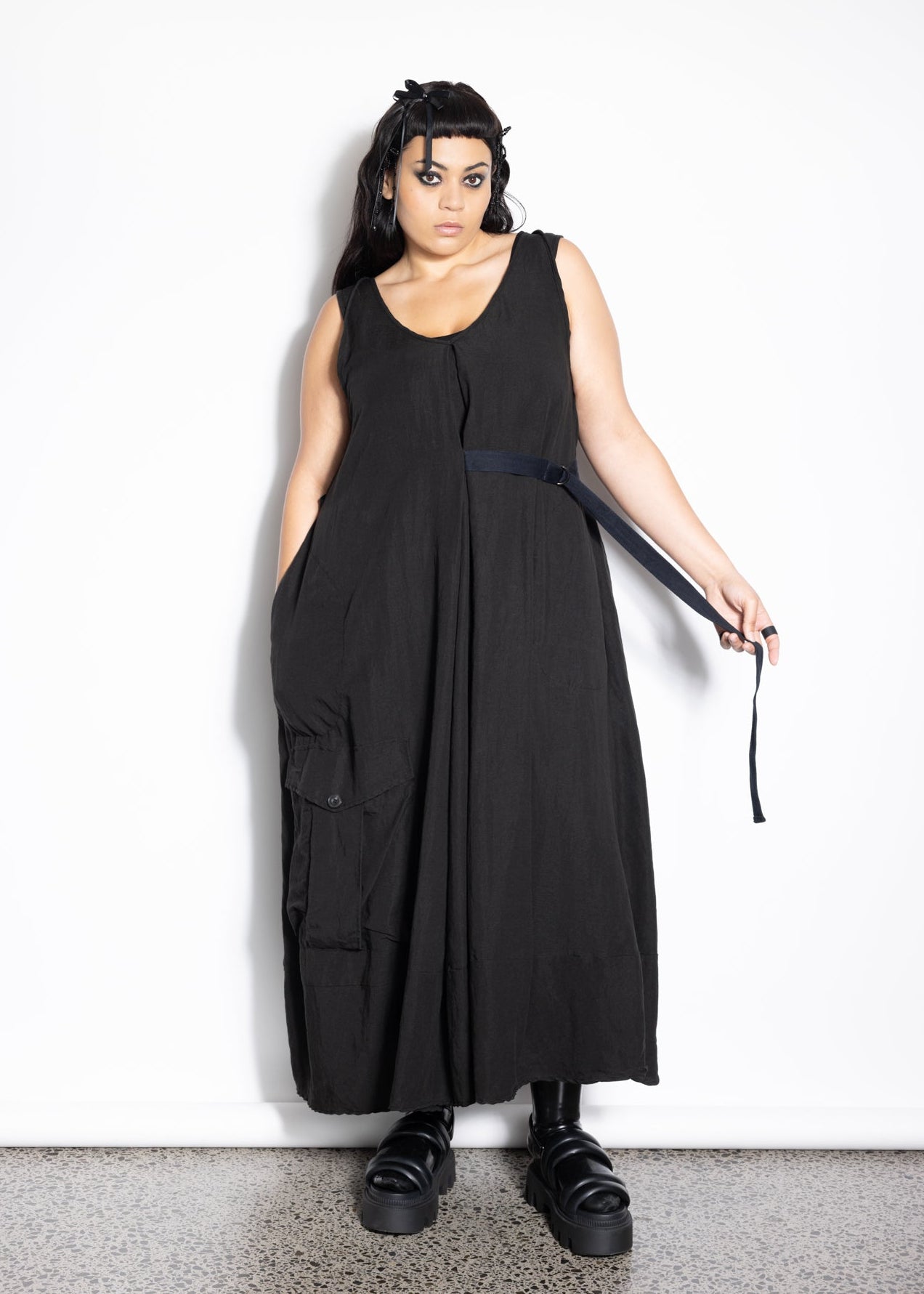 Ocean Dress - Black