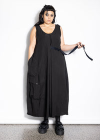 Ocean Dress - Black