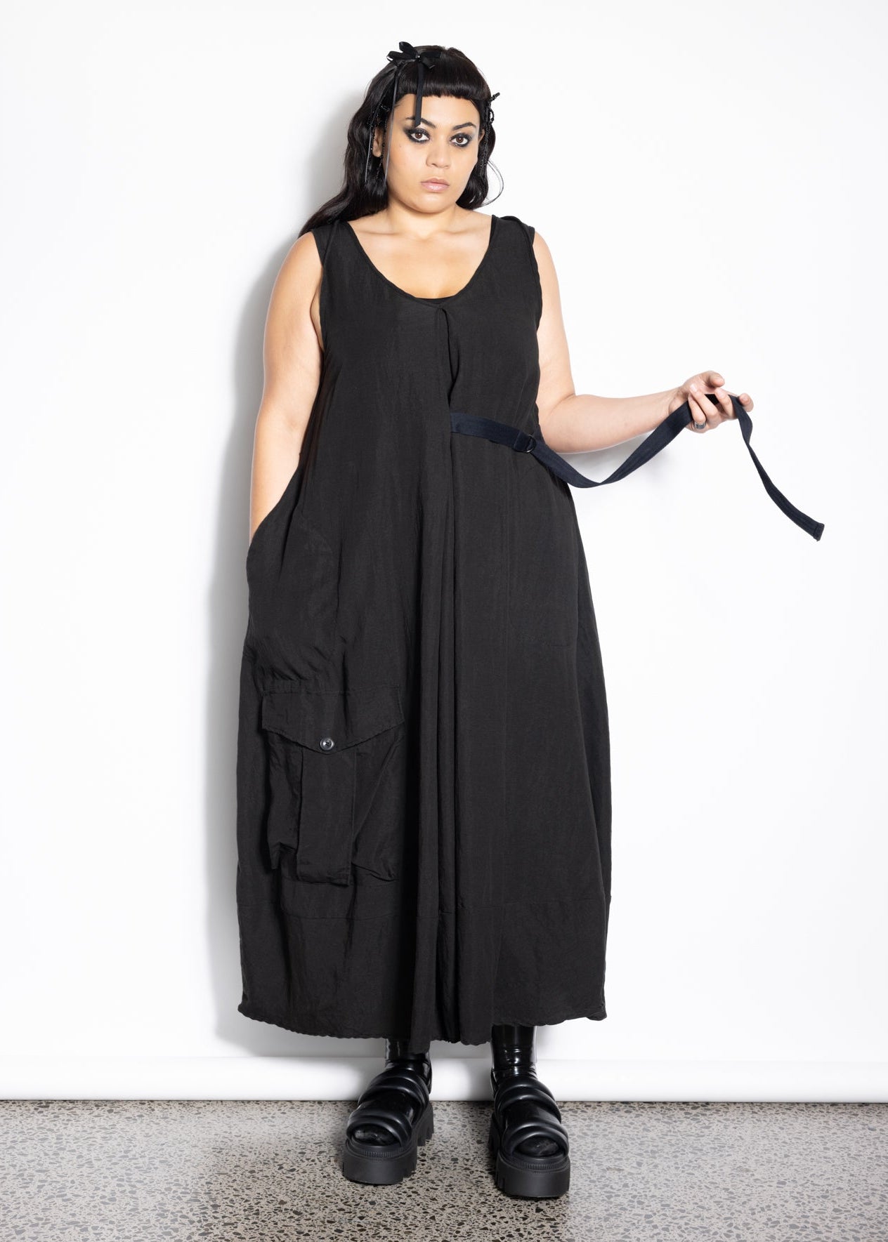 Ocean Dress - Black
