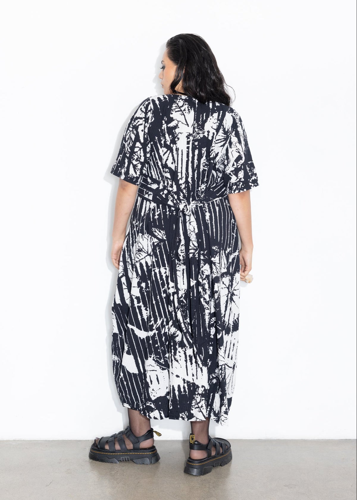 Luchia Dress - Foliage Print
