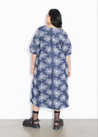 Ronnie Dress - Chambray Embroidery