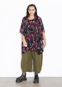 Zoe Top - Floral Study