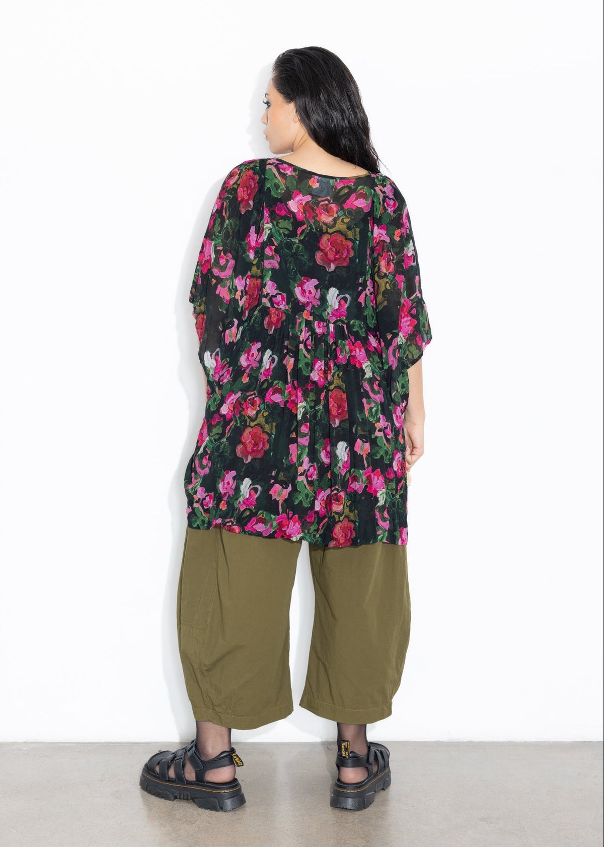 Zoe Top - Floral Study