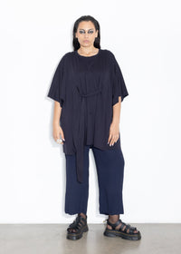 Wide Hem Pant - Midnight