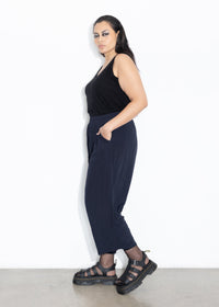Wide Hem Pant - Midnight