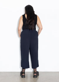 Wide Hem Pant - Midnight