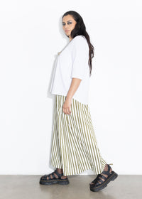 Culotte - Olive Stripe