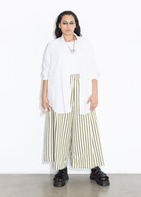 Culotte - Olive Stripe
