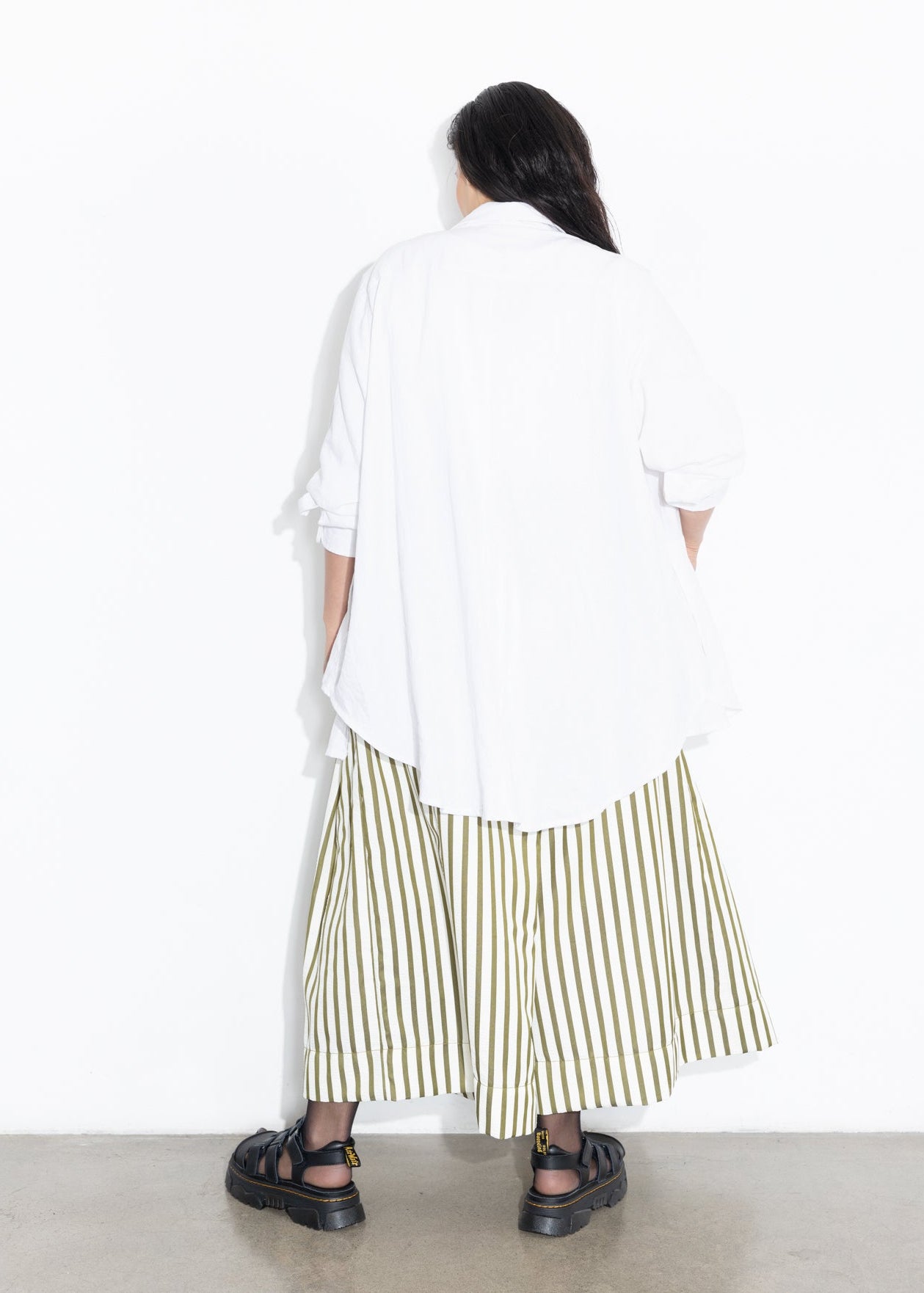Culotte - Olive Stripe