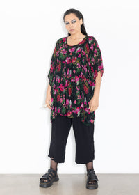 Zoe Top - Floral Study
