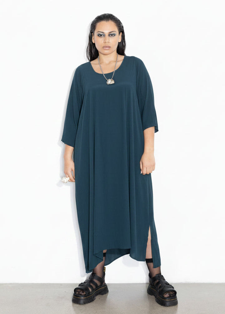 Florence Dress - Moody Blue