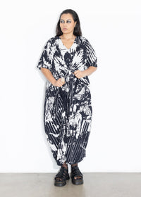 Luchia Dress - Foliage Print