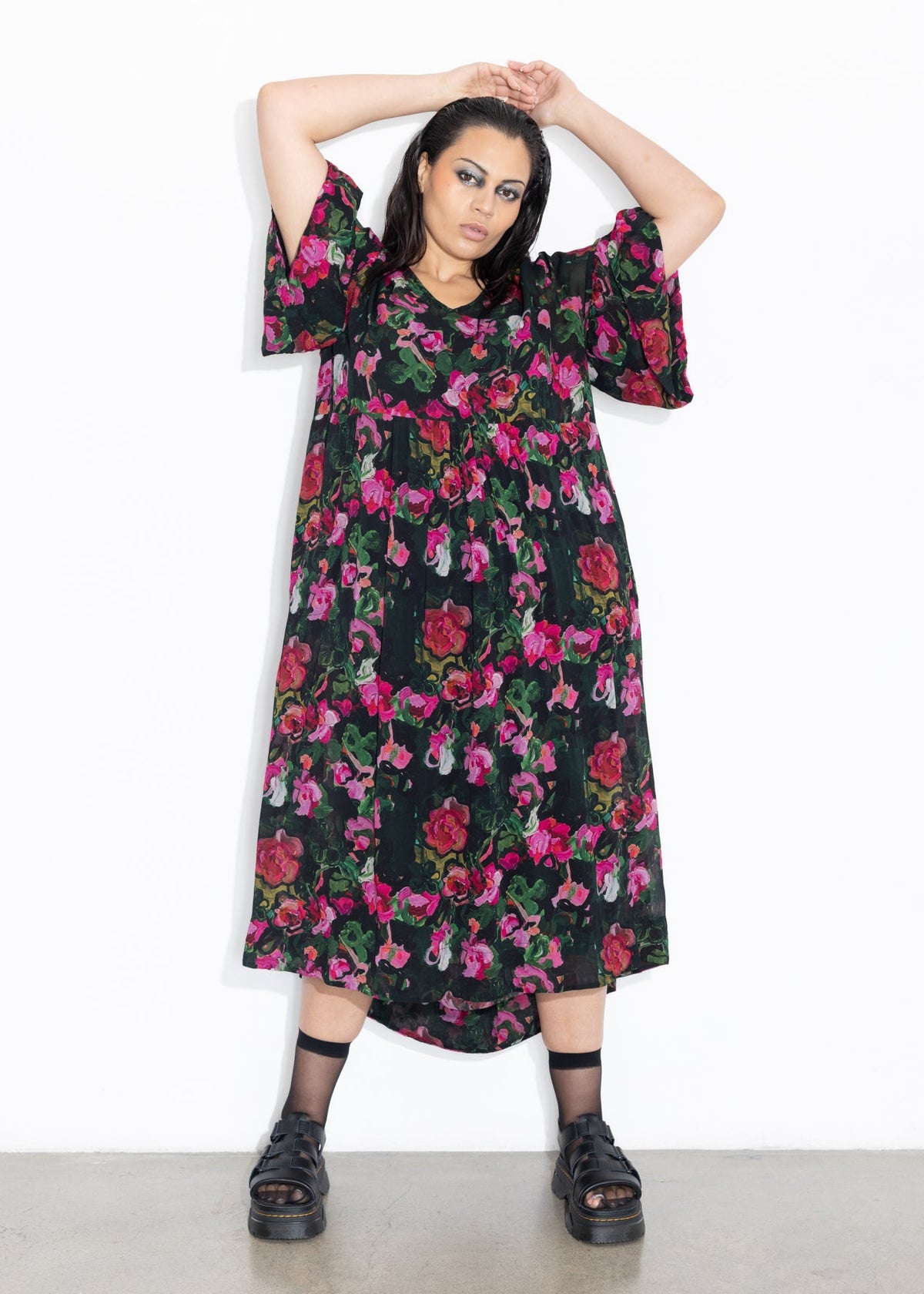 Ara Dress - Floral Study