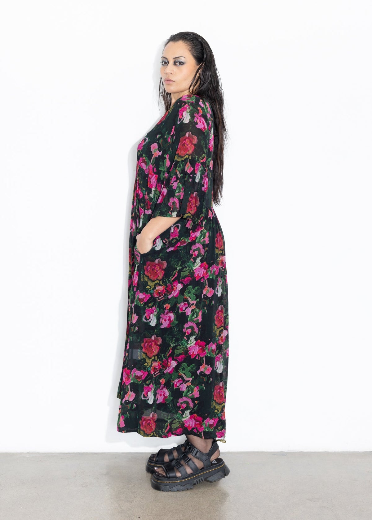 Ara Dress - Floral Study
