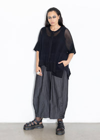 Net Cardi - Black
