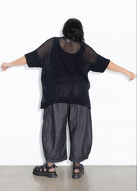 Net Cardi - Black